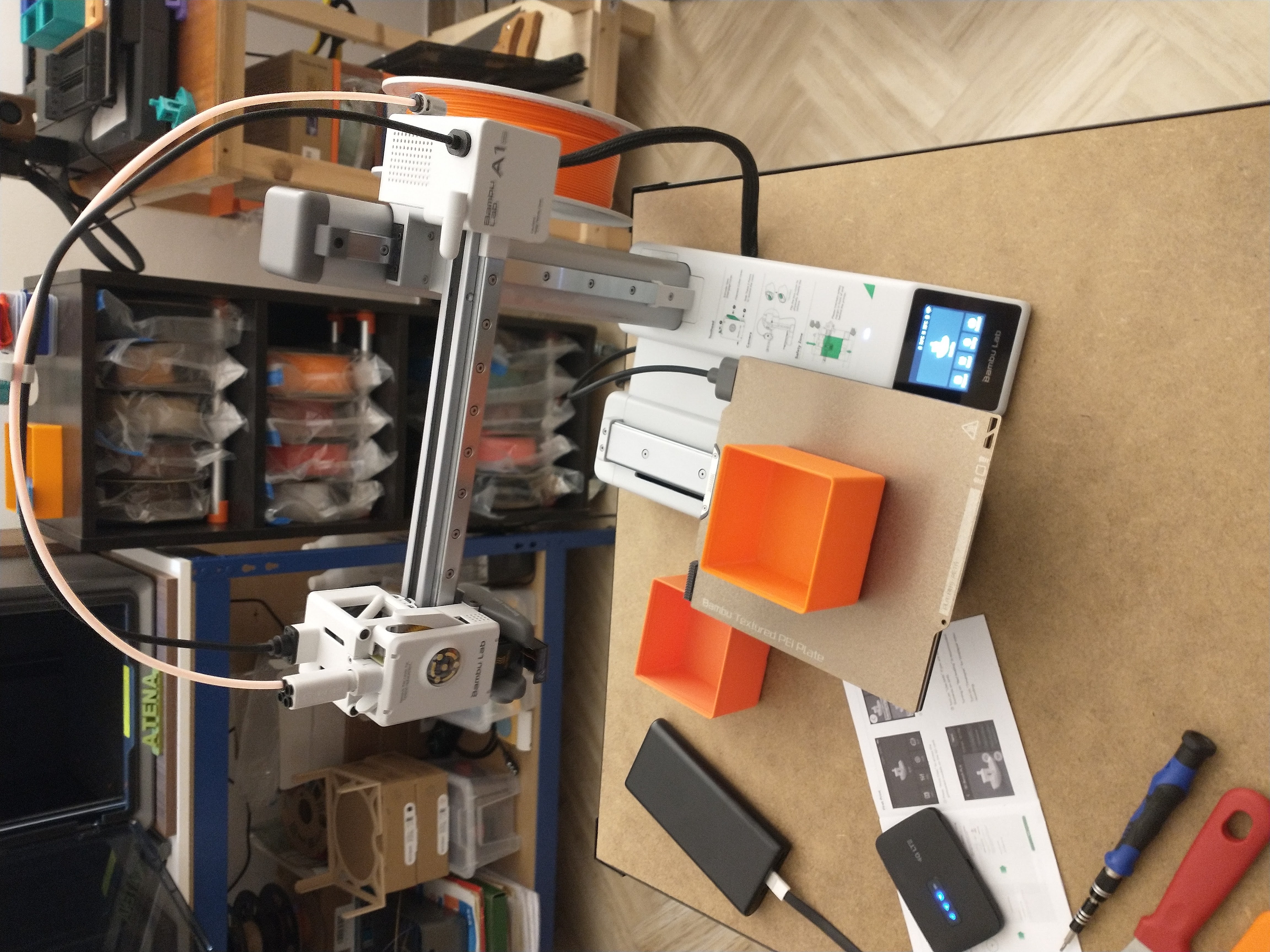 Bambulab A1 mini prima stampa