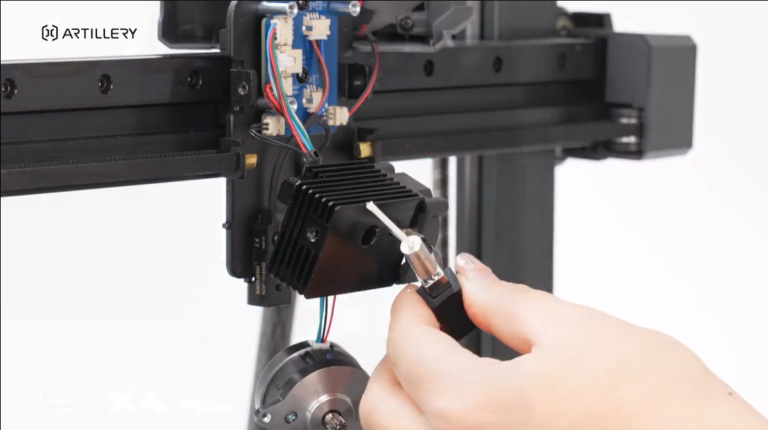 Estrazione dell’hotend