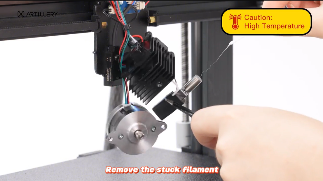 Pulizia dell’hotend